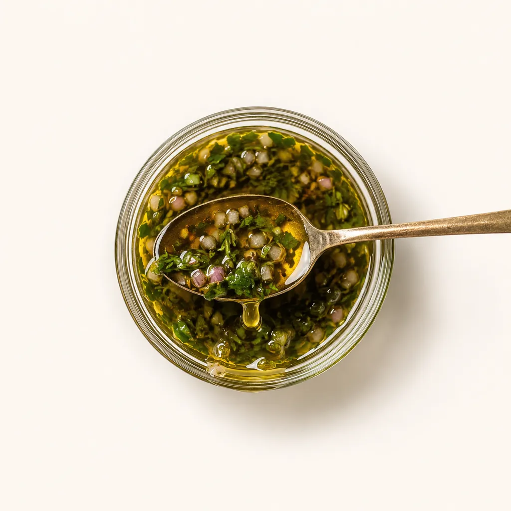 Vinaigrette aux Herbes et Echalote