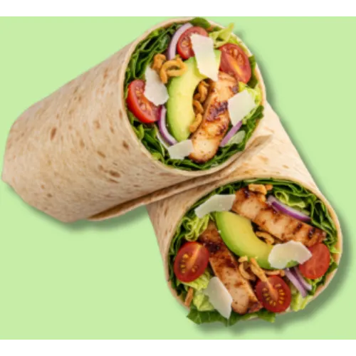 Wrap Chicken Avocado Parm